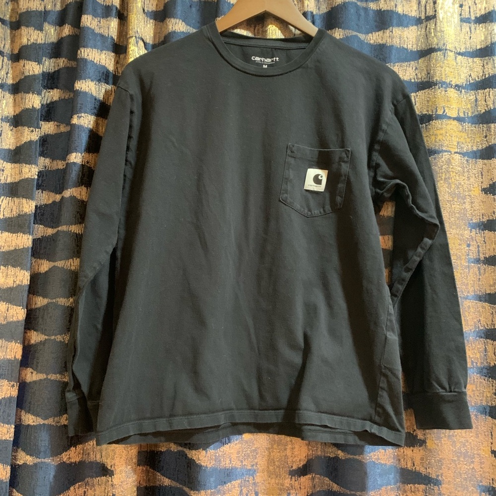 Carhartt WIP Midnight Black Long Sleeve Tee